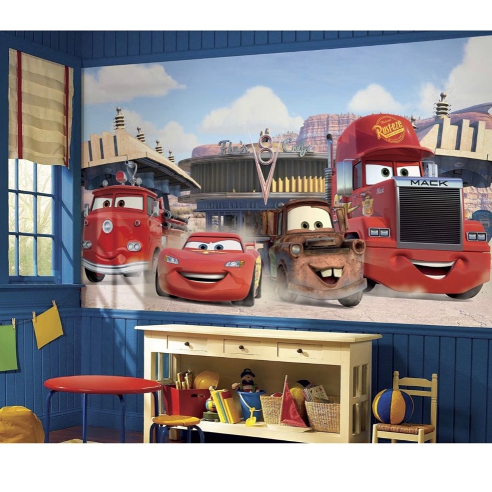 Pixar Cars Wall Mural